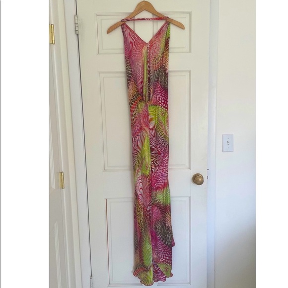 Alexis 2009 silk halter top maxi dress - Picture 6 of 11